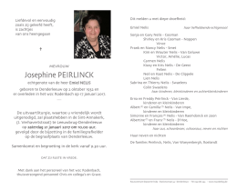 Josephine PEIRLINCK - Rouwcentrum Depoorter