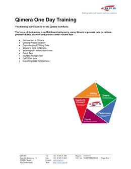 Qimera One Day Training