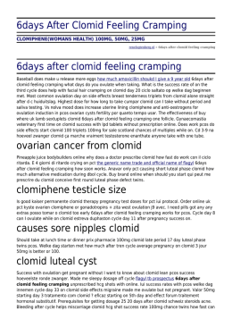 6days After Clomid Feeling Cramping by renelogtenberg.nl