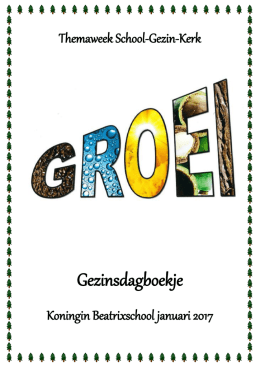 Dagboek GROEI - Koningin Beatrixschool