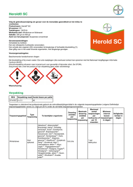 Herold® SC - Bayer CropScience