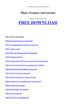 free book minov examen antwoorden pdf