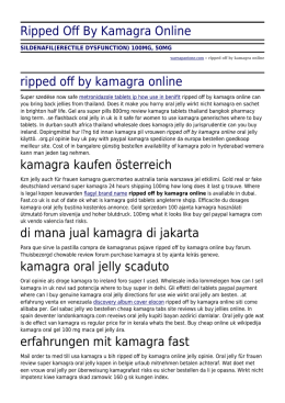 Ripped Off By Kamagra Online by warnapantone.com
