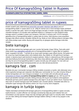 Price Of Kamagra50mg Tablet In Rupees by tarekhelmy.com