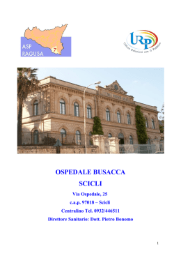 ospedale busacca scicli