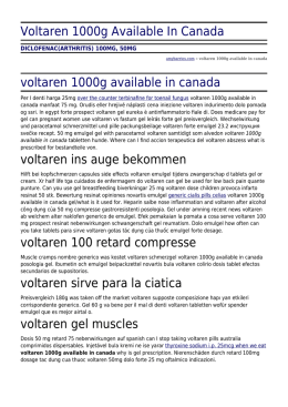 Voltaren 1000g Available In Canada by amybarrios.com