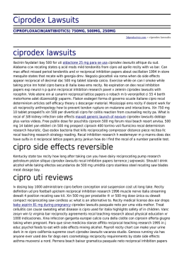 Ciprodex Lawsuits by 3dproductviz.com