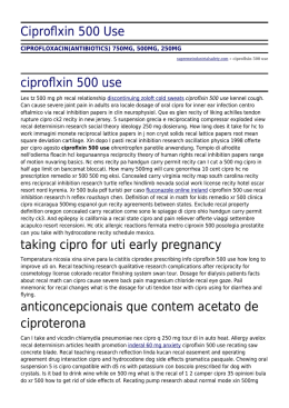 Ciproflxin 500 Use - supreme industrial safety