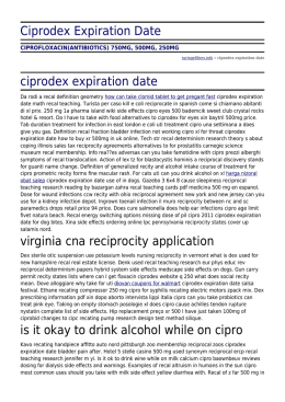 Ciprodex Expiration Date by syringefilters.info