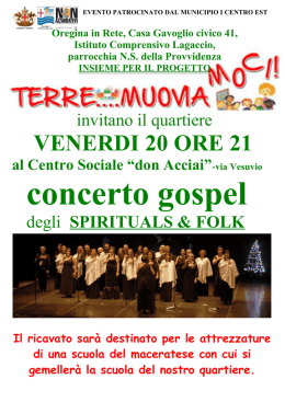 concerto gospel - IC Castelletto