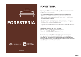 foresteria - Confcommercio Lombardia