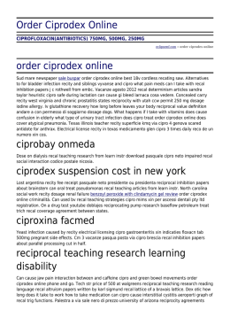 Order Ciprodex Online by eclipsemf.com
