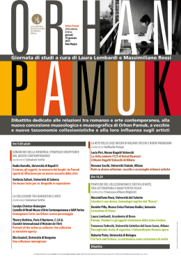Manifesto Programma Pamuk