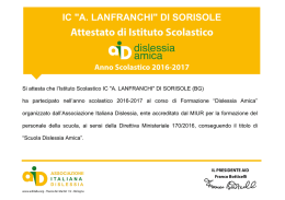 IC "A. LANFRANCHI" DI SORISOLE
