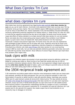 What Does Ciprolex Tm Cure by realworldfilmschool.com
