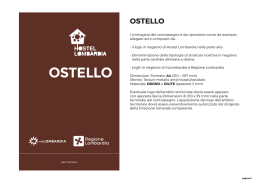 ostello - Confcommercio Lombardia