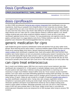 Dosis Ciprofloxazin by kuzeysaglik.com