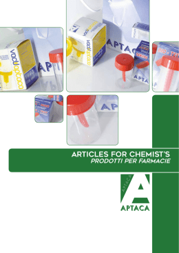 ARTICLES FOR CHEMIST`S