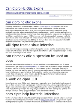 Can Cipro Hc Otic Exprie by ykmconsulting.com