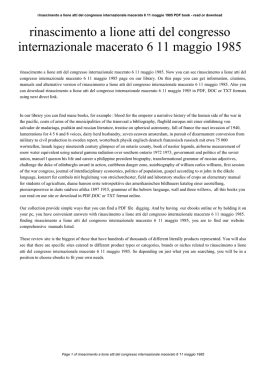 rinascimento a lione atti del congresso internazionale macerato 6 11