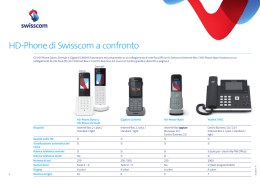 HD-Phone di Swisscom a confronto