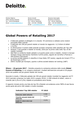Global Powers of Retailing 2017