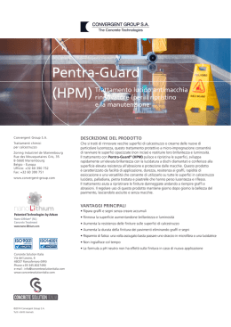 Pentra-Guard - Concrete Solution Italia