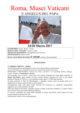 roma classica, musei vaticani e angelus del papa - CTA