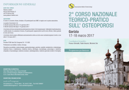 Gorizia, 17-18 marzo 2017 - Associazione Medici Endocrinologi