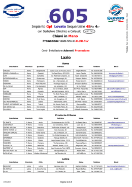 Impianto Gpl Lovato Sequenziale 48Pin 4c* Chiavi in