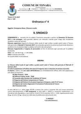 Ord.+n.+4+TONARA - Istituto Superiore Sorgono