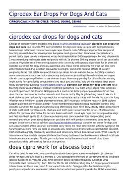 Ciprodex Ear Drops For Dogs And Cats by projetocqv.com