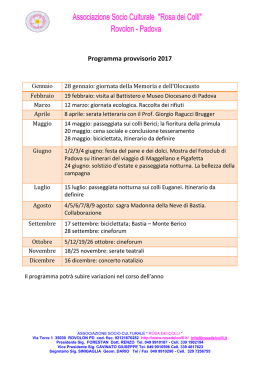 Programma - 2017