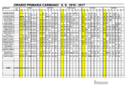orario primaria carmiano as 2016 - 2017