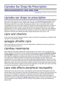Ciprodex Ear Drops No Prescription