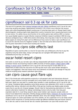 Ciprofloxacn Sol 0.3 Op Ok For Cats by transstudiobandung.org