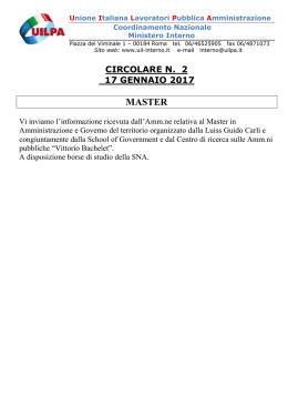 Circ. n. 2/2017 - UIL Ministero Interno