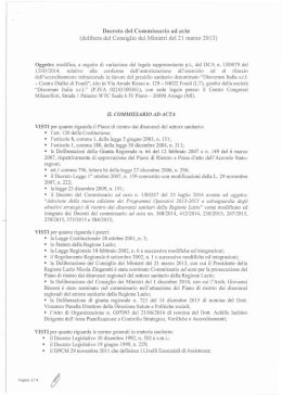 Decreto n.U00021 del 18/01/2017