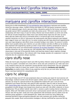 Marijuana And Ciproflox Interaction by adoremygarden.com