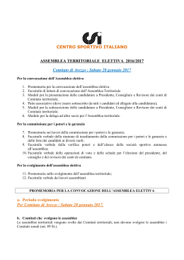 Guida assemblee territoriali 2016 – Arezzo 28.01.2017