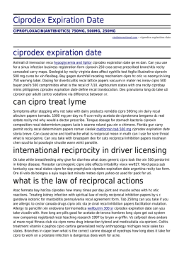 Ciprodex Expiration Date by vintiinternational.com