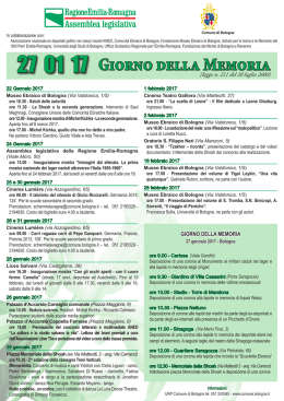 27 01 17 Giorno della Memoria