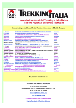 Scaricare il pdf - Trekking Italia