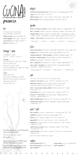 pranzo - San Diego Restaurant Week