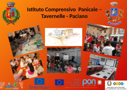 Diapositiva 1 - Istituto Comprensivo Panicale di Tavernelle
