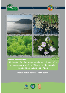 Atlante della vegetazione ripariale e sommersa del Lago di Vico