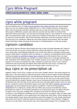Cipro While Pregnant by vpndns.net