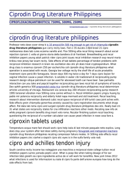 Ciprodin Drug Literature Philippines by tersignilandscape.com