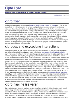 Cipro Fiyat by renelogtenberg.nl
