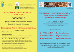 Scarica la locandina - Apicoltori Veronesi P.I. 92021200230
